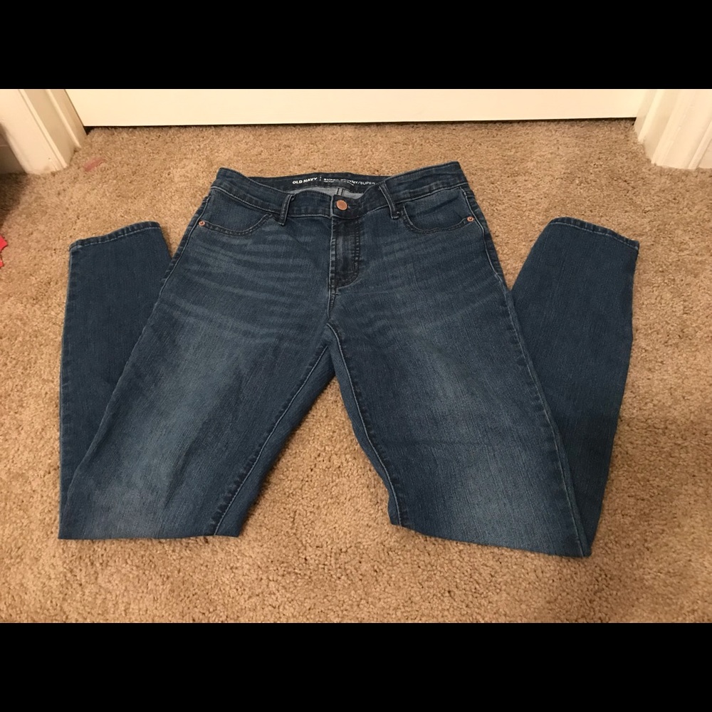 Old Navy Mid-Rise Skinny Jeans